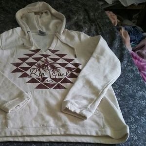 RIP CURL NEW   pullover light fleece sweatshirt!